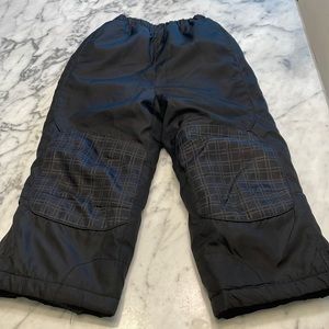 Elastic waist snow pants